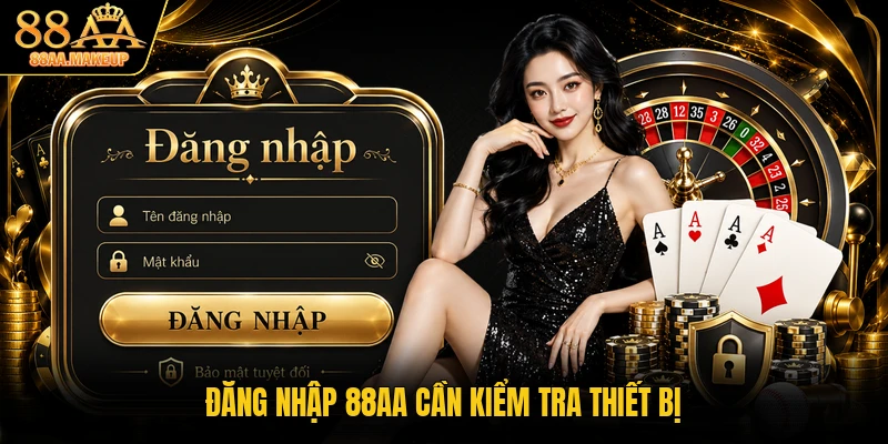 Đăng nhập 88AA cần kiểm tra thiết bị